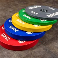 Диск профессиональный обрезиненный HARD цветной D51 мм PROFI-FIT 25 кг