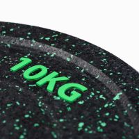 Диск для штанги HI-TEMP с цветными вкраплениями D51 мм PROFI-FIT 10 кг