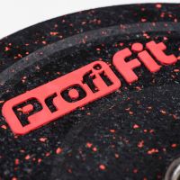 Диск для штанги HI-TEMP с цветными вкраплениями D51 мм PROFI-FIT 25 кг