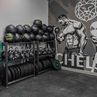 Гиря обрезиненная с хромированной ручкой PROFI-FIT 20 кг