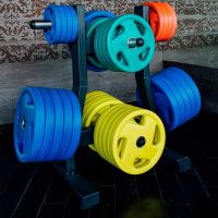 Диск обрезиненный FASSION цветной D51 мм PROFI-FIT 2,5 кг