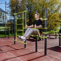 W241 GTO Комплекс для тренировки мышц верхнего плечевого пояса и мышц брюшного пресса ZAVODSPORTA