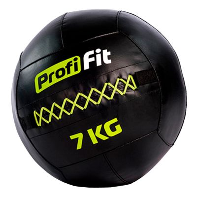 Медицинбол набивной (Wallball) PROFI-FIT 7 кг