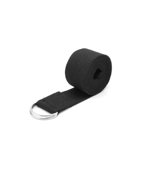 Ремешок для йоги (черный) 304 см PROFI-FIT