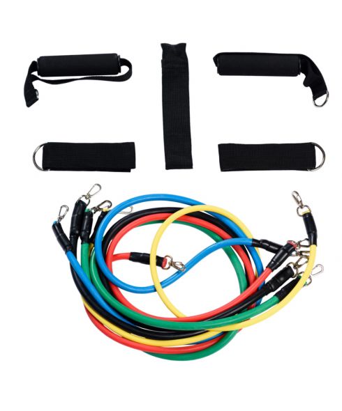 Эспандер трубчатый универсальный 5 в 1 PROFI-FIT