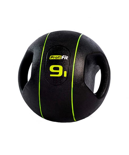 Медицинбол с хватами PROFI-FIT 9 кг