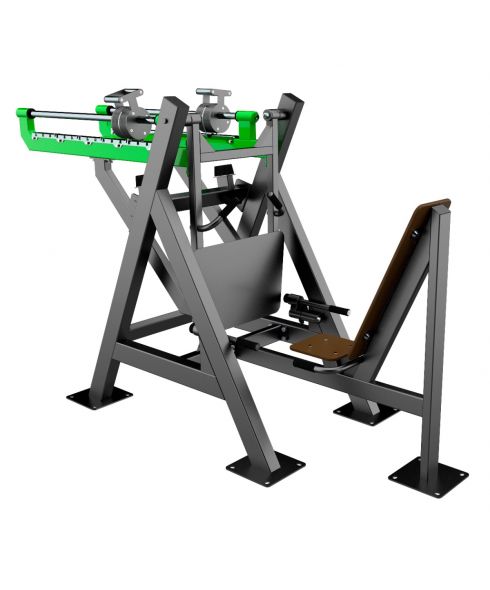 F-2817 Уличный тренажер Жим ногами с переменной нагрузкой ZAVODSPORTA