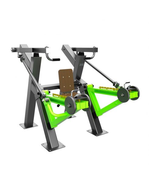 P-1801.1 Уличный тренажер Жим вверх с переменной нагрузкой ZAVODSPORTA