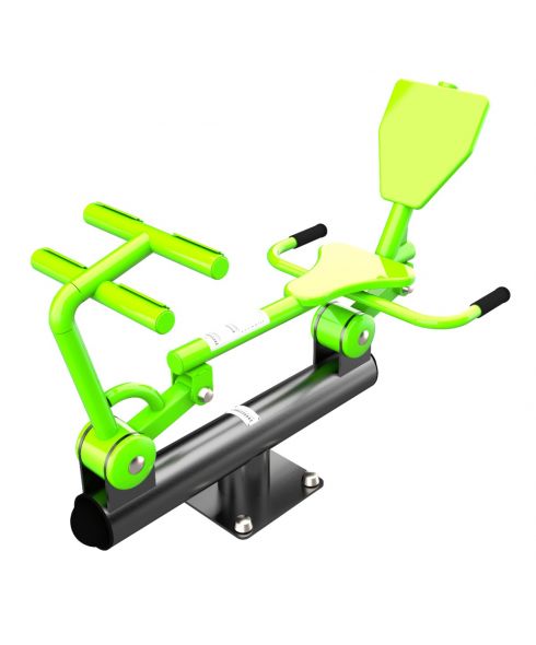 S-1016 Уличный тренажер Жим ногами сидя ZAVODSPORTA