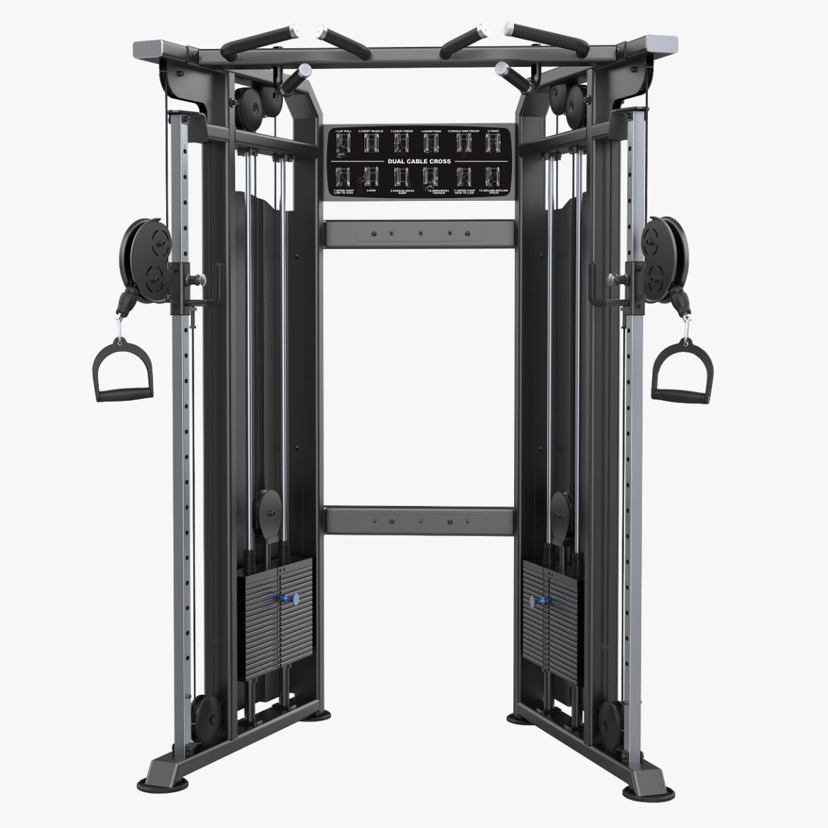 U1017C Комплекс для функциональных тренировок. Стек 2 x 95 кг